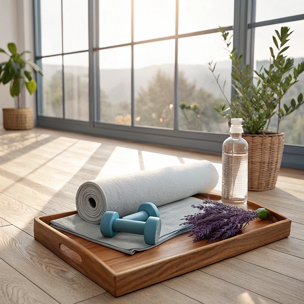 Elegant pilatesrörelse